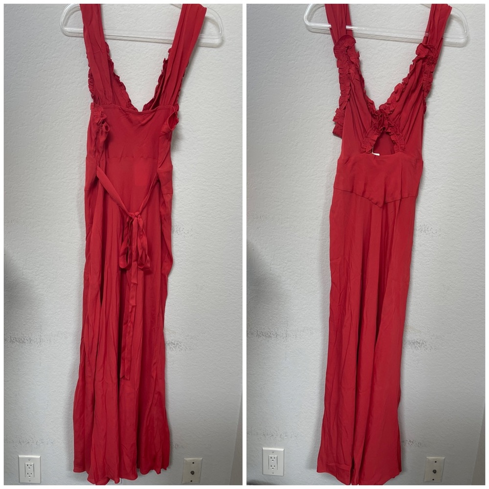 Doen Amoretta Dress Tigerlily Red Size XL - Picture 5 of 6